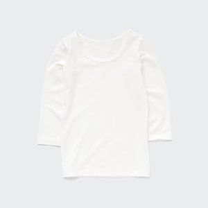 Uniqlo HEATTECH Scoop Neck T-Shirt (long sleeve)